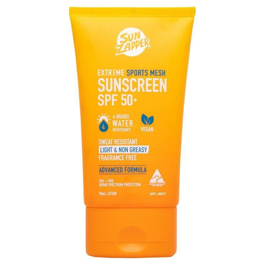 SUN ZAPPER Extreme Sports Mesh Sunscreen SPF 50+ - 90ml