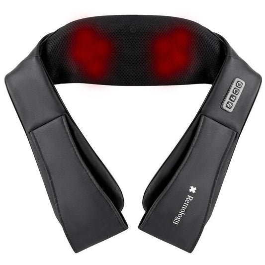 Remology Heated Shiatsu Neck Massager 1pc - Ultimate Muscle Relief - Auzzistore