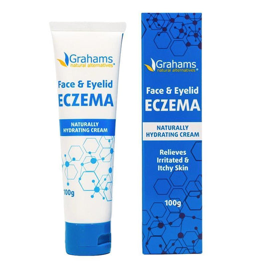 Grahams Natural Alternatives Face & Eyelid Eczema Cream 100g - Soothing Relief for Sensitive Skin-Auzzi Store