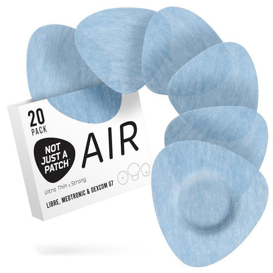 Not Just a Patch CGM AIR Patches for Freestyle Libre and Medtronic - Multicolour 20 Pack