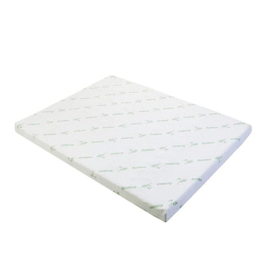 Clevinger 6cm Bamboo-Infused Memory Foam Mattress Topper - Double Size