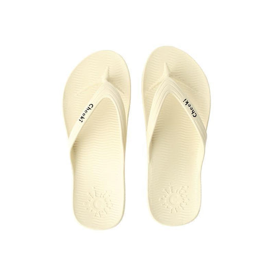 Comfort-Enhanced Arch Support Thongs - Sandstone Women's US 8 - Auzzistore