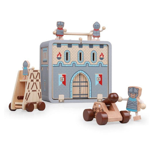 Riababy Wooden Castle Set - 1 Unit