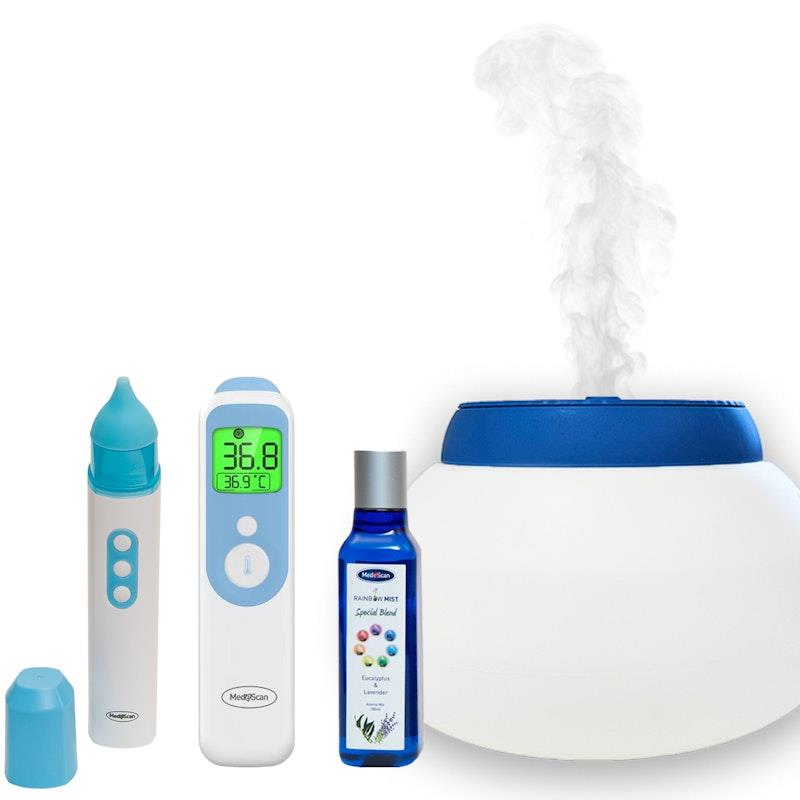 MedeScan Family Warm Steam Bundle - Complete Health Solution