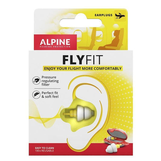 Alpine FlyFit Earplugs - 1 Set per Pack