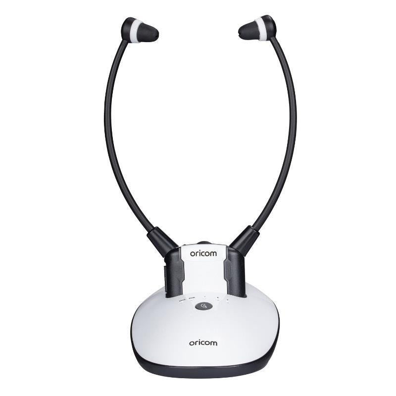 Oricom TV7400 Amplified Wireless Headset with Fast Charging Cradle - 1pc-Auzzi Store