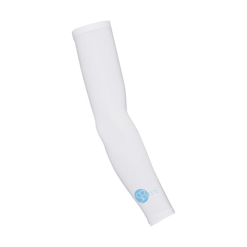 SParms UPF50+ Arm Sleeve (Pair, White) - Junior