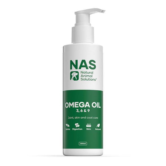 Natural Animal Solutions Omega 3, 6, 9 Oil 200ml for Optimal Health-Auzzi Store