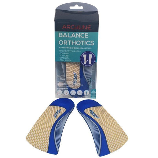 Archline 3/4 Slim Orthotics for Plantar Fasciitis Relief - Euro Size 47