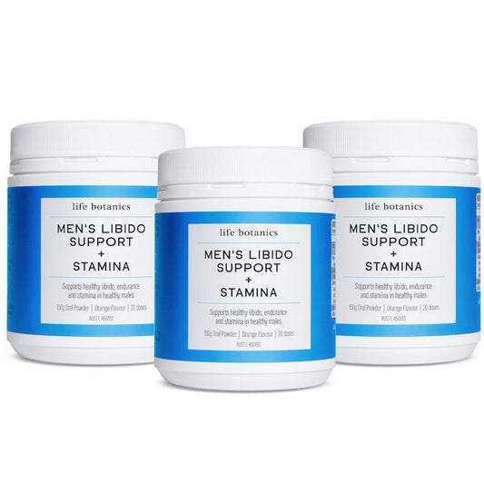 Life Botanics Men’s Libido Powder - 3x150g Pack