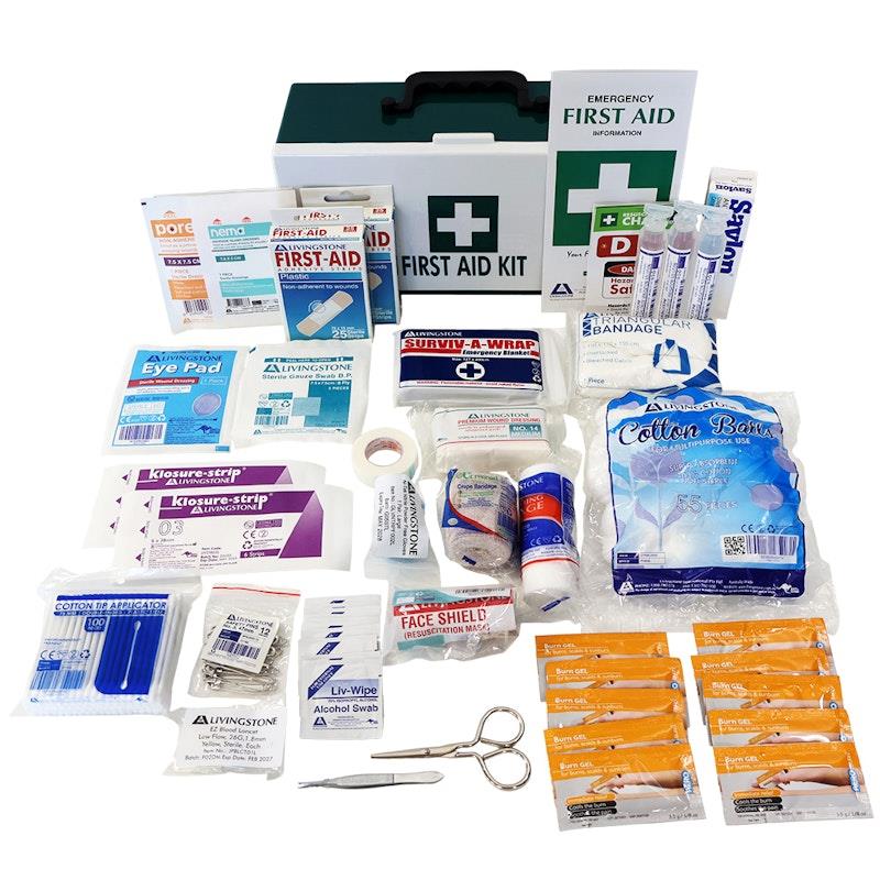 Livingstone Family First Aid Kit in Plastic Case - Comprehensive Bundle