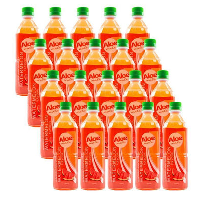 Aloe Mate Aloe Vera Drink 500mL Watermelon - 20 Pack