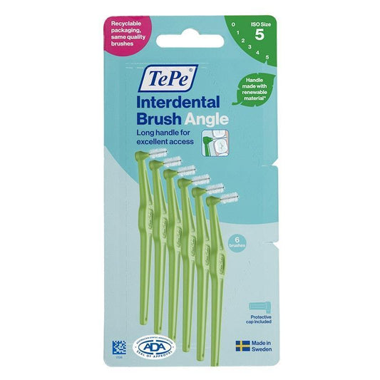 TePe® Angle™ Interdental Brushes - Green Size 5-Auzzi Store