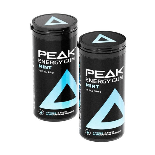 Peak Energy Gum Mint - 2 Pack for Refreshing Energy-Auzzi Store