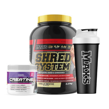 MAX'S Shred System 2.27kg - Vanilla Smoothie Flavor