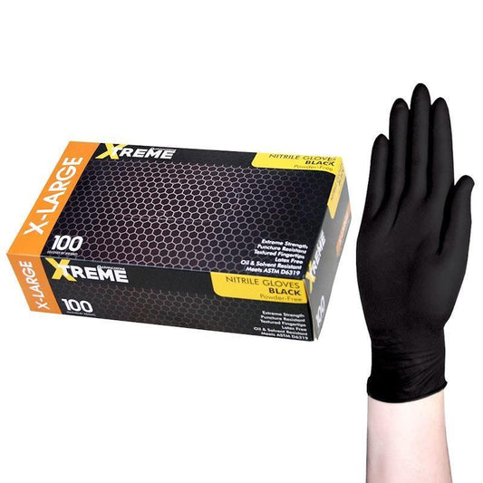 Livingstone Xtreme Thick Heavy Duty Nitrile Gloves - Extra Large (100 Pieces)-Auzzi Store