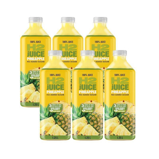 H2Juice 1.25L Pineapple - 6 Pack-Auzzi Store