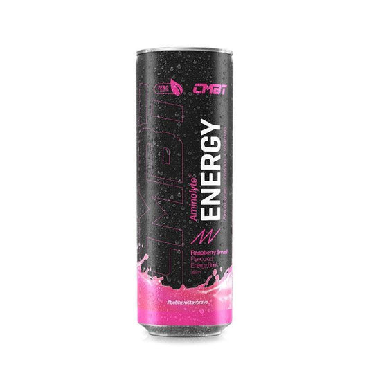 CMBT Aminolyte Energy Drink - Raspberry Crush (355ml x 12)