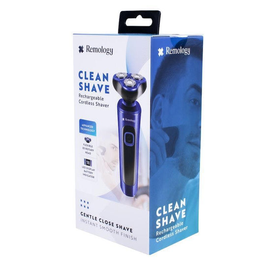 Remology Clean Shave Rechargeable Cordless Shaver - Precision Shaving Anywhere