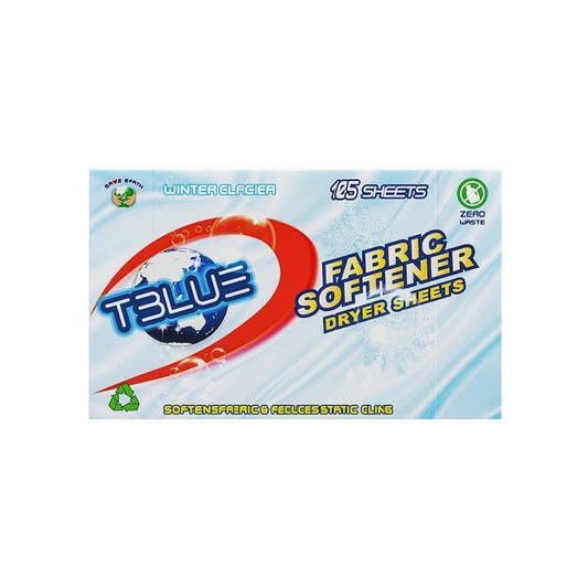TBLUE Winter Glacier Fabric Softener Dryer Sheets - Pack of 105