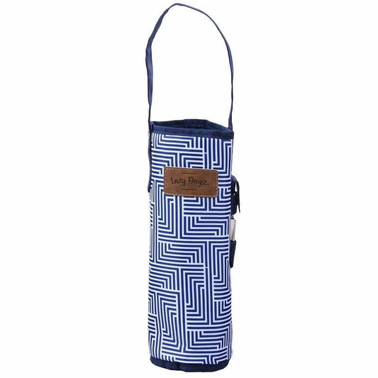 Lazy Dayz Insulated Wine Bottle Tote - Makena (One Size) - Auzzistore