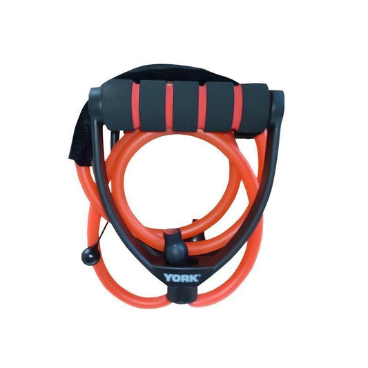 York Adjustable Resistance Tube (Medium) - 1pc for Enhanced Muscle Strength