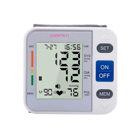 Jumper Wrist Blood Pressure Monitor - Accurate & Compact 1 Unit
