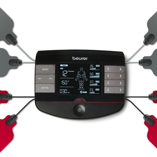 Beurer EM89 Digital TENS/EMS Device with Heat Function - 1 Unit-Auzzi Store