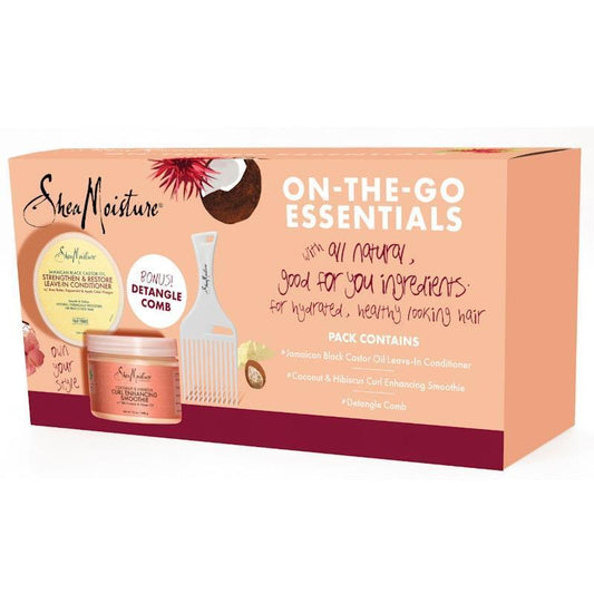 SheaMoisture On The Go Essentials Coconut & Hibiscus Styling - 3 Pieces Value Pack-Auzzi Store