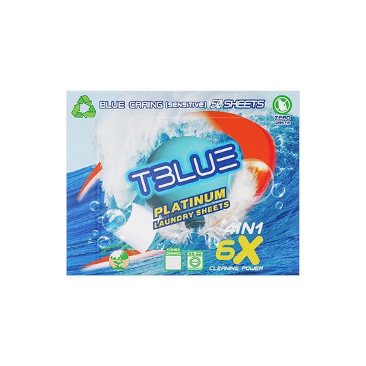 TBLUE Eco-Friendly Laundry Detergent Sheets - 50 Count