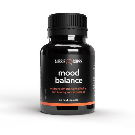 AussieSupps Mood Balance 60 Capsules - Natural Mood Support