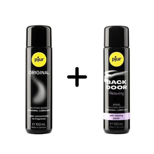Pjur Value Pack: Original & Backdoor Silicone Lubricants