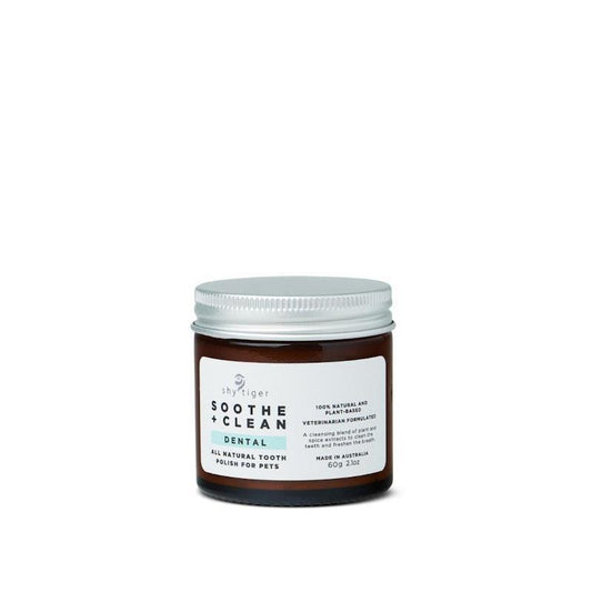 Shy Tiger Soothe + Dental Natural Toothpaste + Finger Brush Bundle