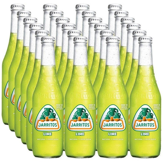 Jarritos 370mL Lime Lemon Soda - 24 Pack