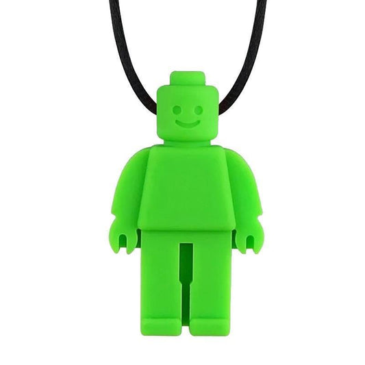 Sensory Safari Light Green Sensory Necklace - Oral Fidget for Stress Relief