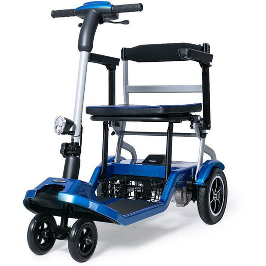 Equipmed Ultra-Lightweight Folding Electric Mobility Scooter - Blue-Auzzi Store