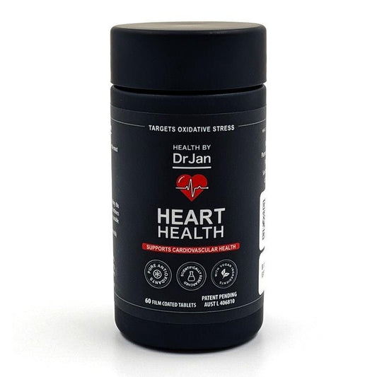 Health by Dr Jan Heart Health Antioxidant Supplement 60 Vegan Tablets