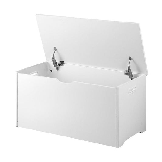 Oikiture Kids Toy Storage Box Cabinet - White