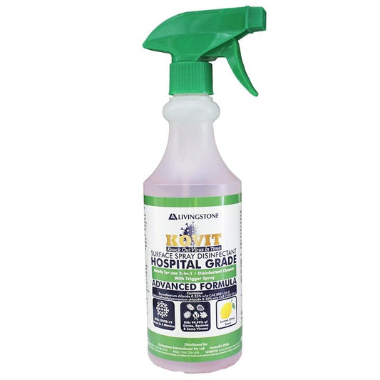KOVIT Hospital Grade Disinfectant - 500ml, Kills 99.9% of Germs