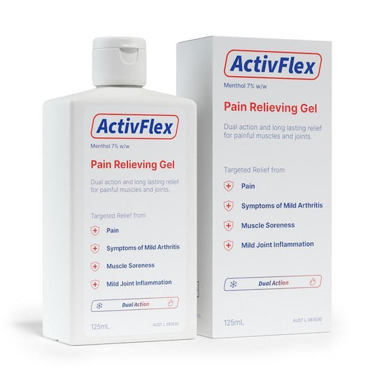 ActivFlex Pain Relief Gel 125ml - Dual-Action Muscle & Joint Relief-Auzzi Store