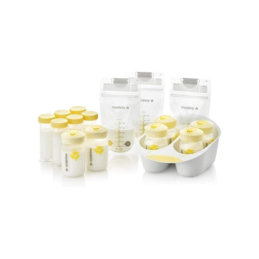 Medela Breastmilk Storage Solution Set - Safe & Convenient Storage - Auzzistore