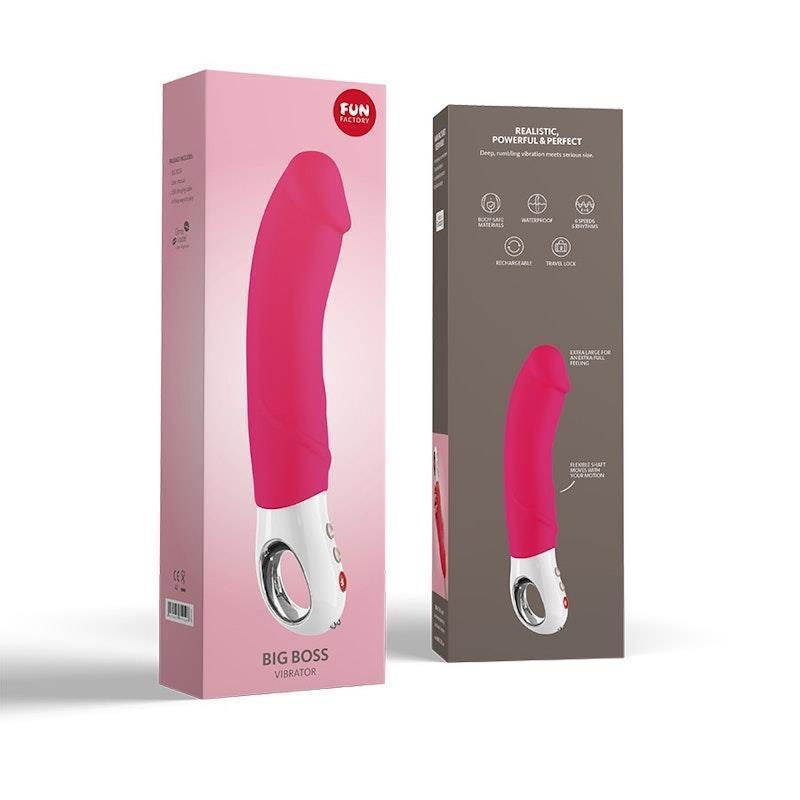 Fun Factory Big Boss G5 Pink Vibrator - 1 Piece: XL Pleasure Power