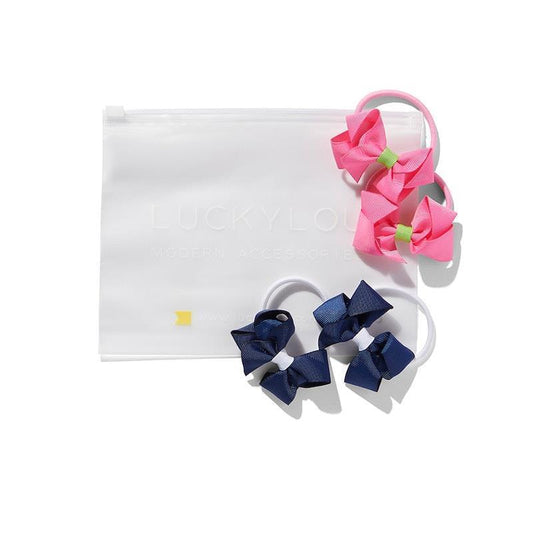 Lucky Lou Sweet Pea Pack (2 Small Bows)