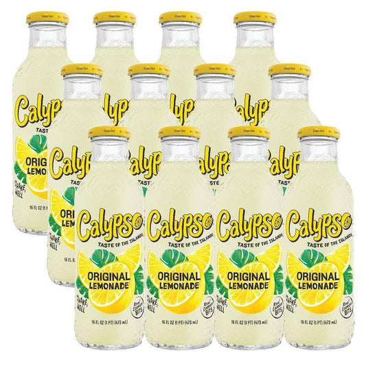 Calypso 473mL Original Lemonade - 12 Pack