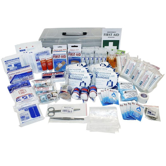 Livingstone General Purpose First Aid Kit - Large Plastic Case Bundle
