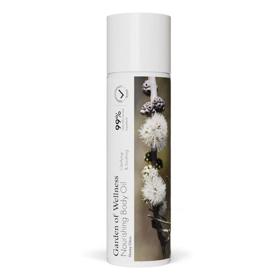Garden of Wellness Nourishing Body Oil Honey Citrus 120ml - Awaken Your Senses