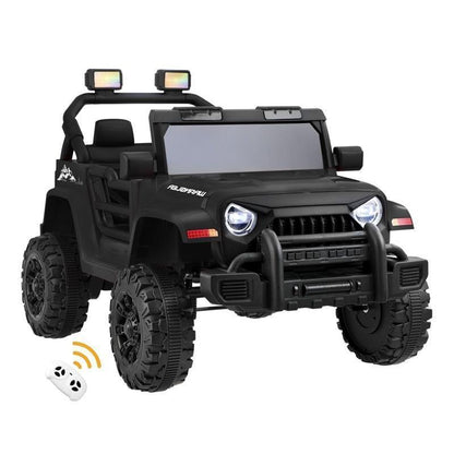 Mazam Kids Ride-On Car Jeep 12V Electric Remote Control Toy - Black-Auzzi Store