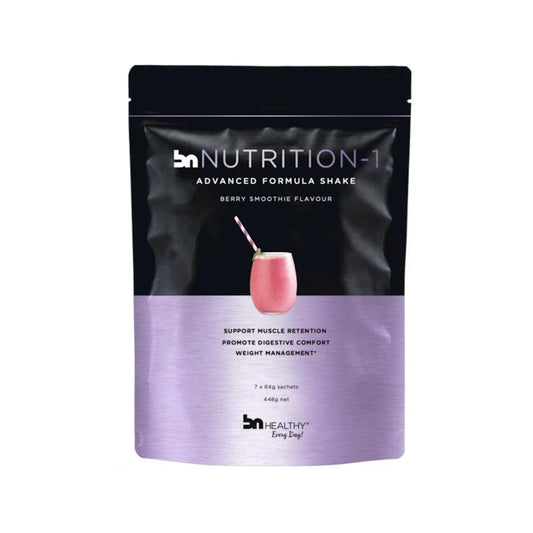 BN Nutrition-1 Advanced Formula Shake - 64g Berry Smoothie Flavour