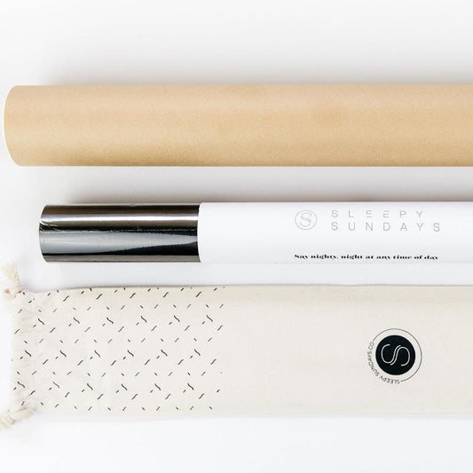 Sleepy Sundays Instant Blackout Blinds - 1 Roll for Ultimate Sleep