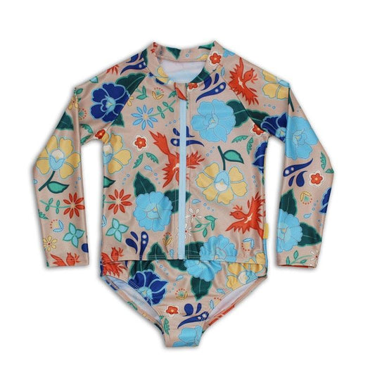 tyoub One Piece Long Sleeve Surfsuit for 5 Years